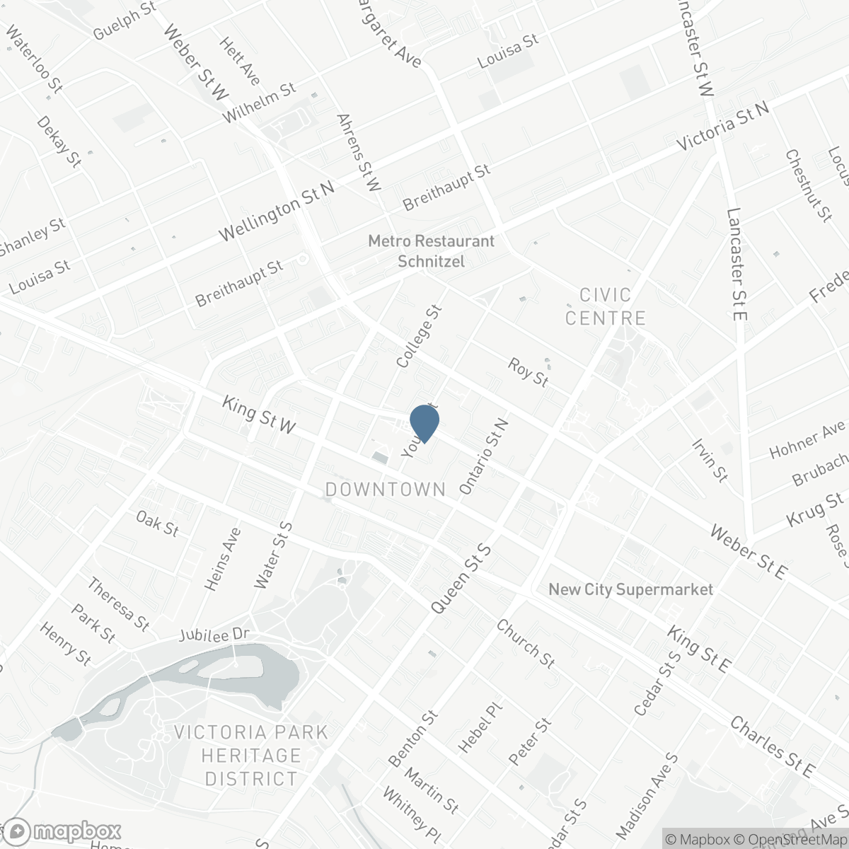 85 DUKE Street W Unit# 503, Kitchener, Ontario N2H 0B7